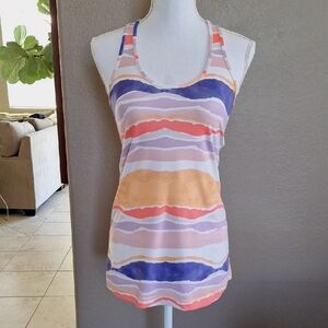 Lululemon Colorful Striped Women's Tank Top Small